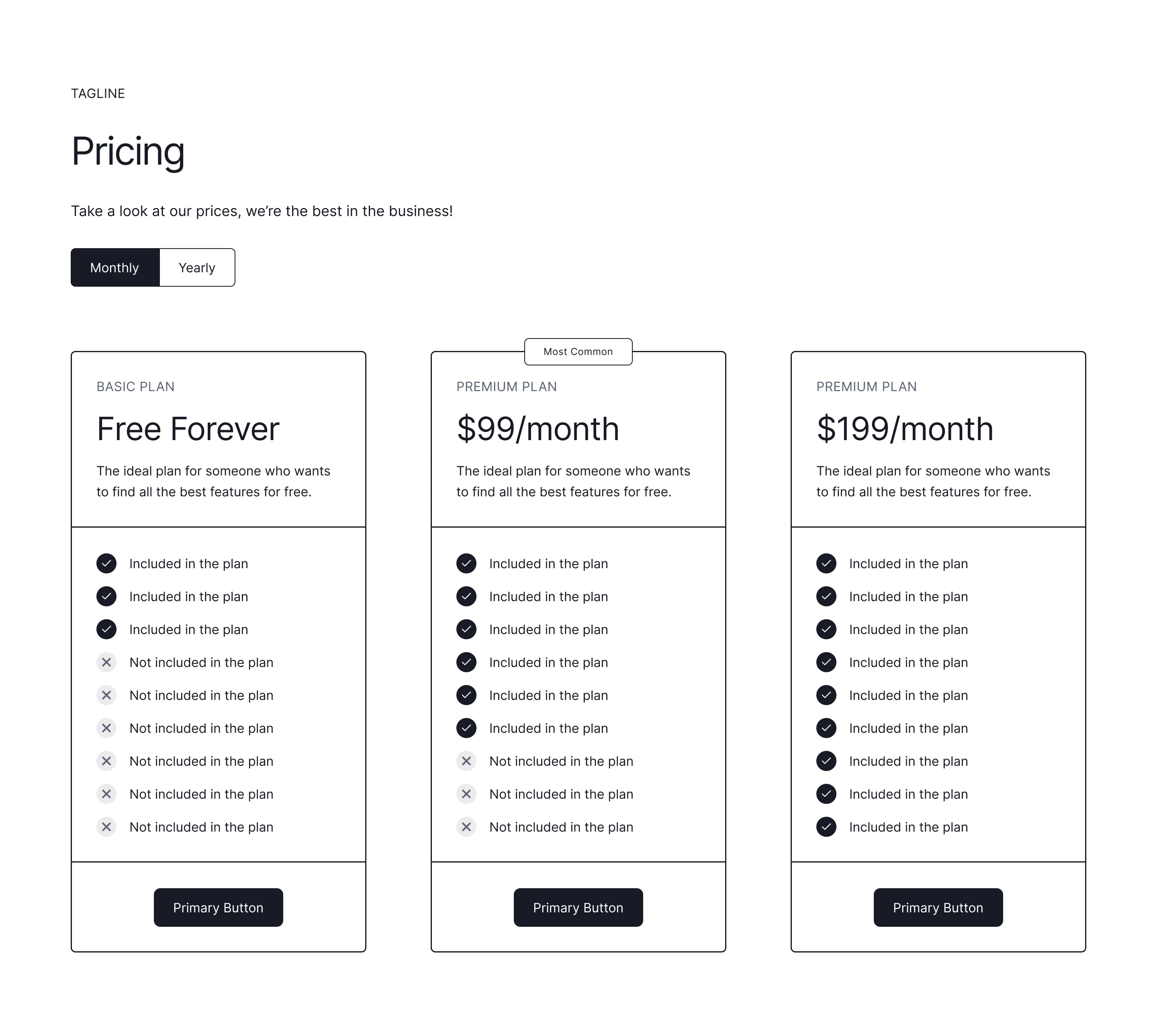 Pricing 007