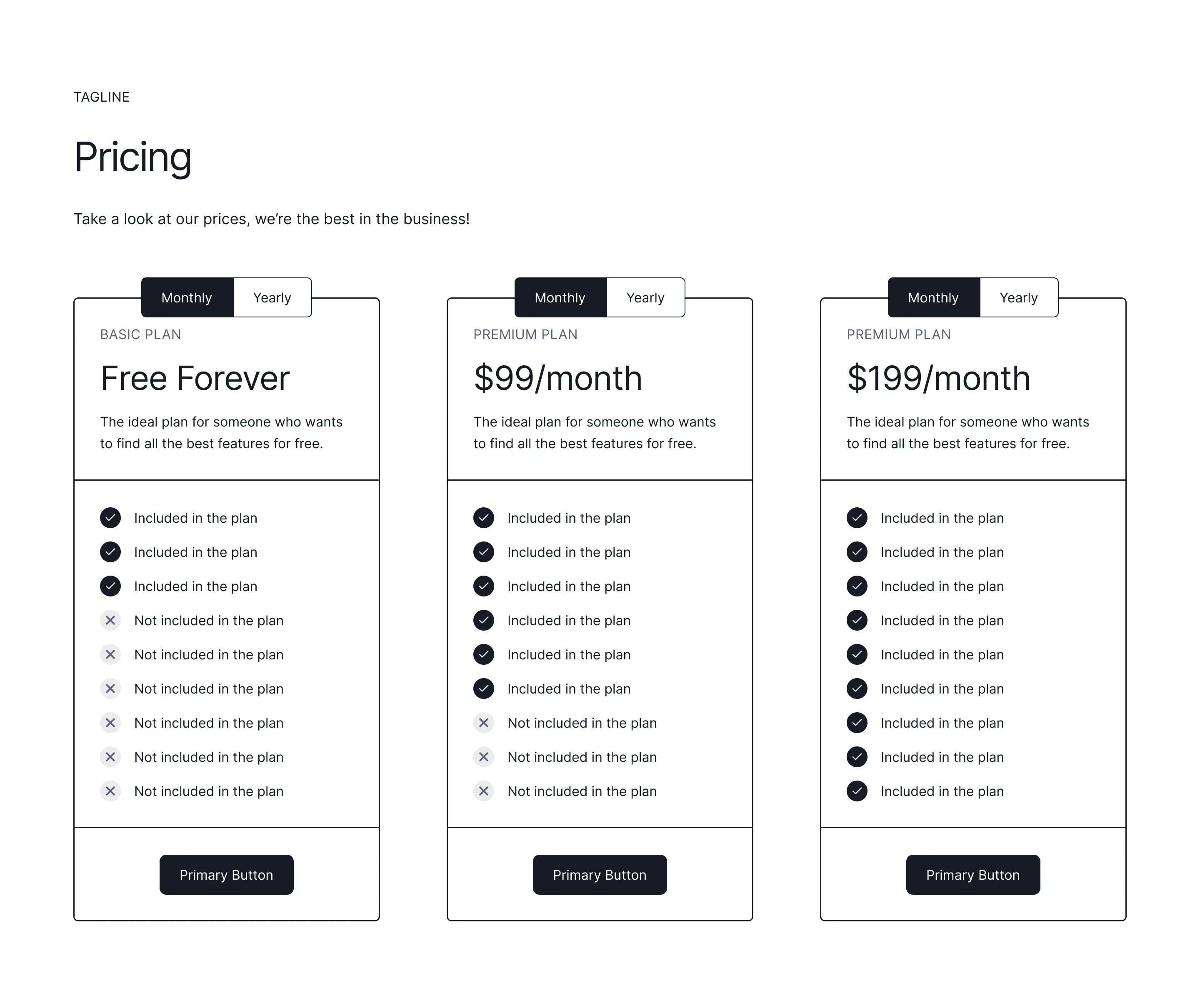 Pricing 010