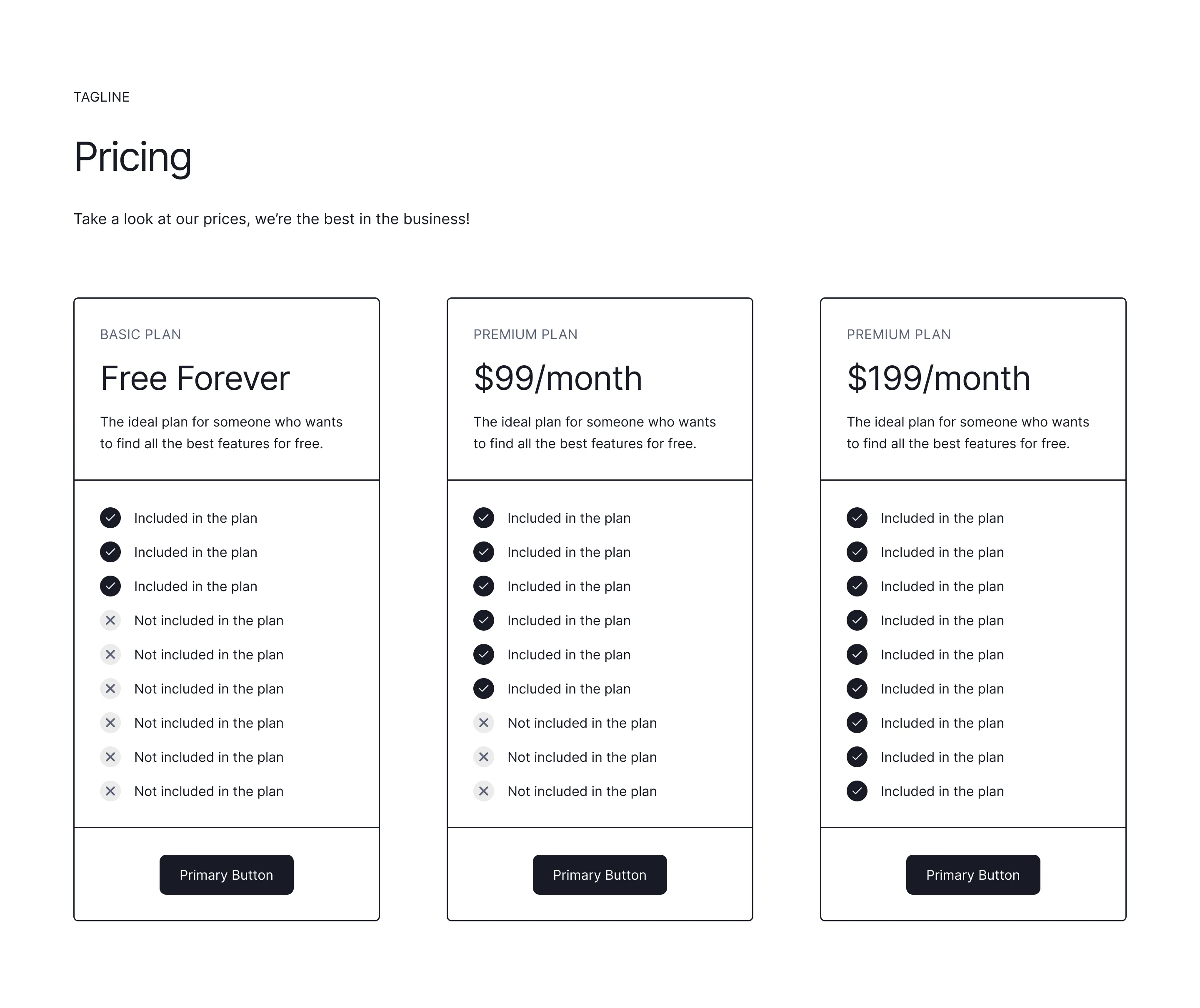 Pricing 011