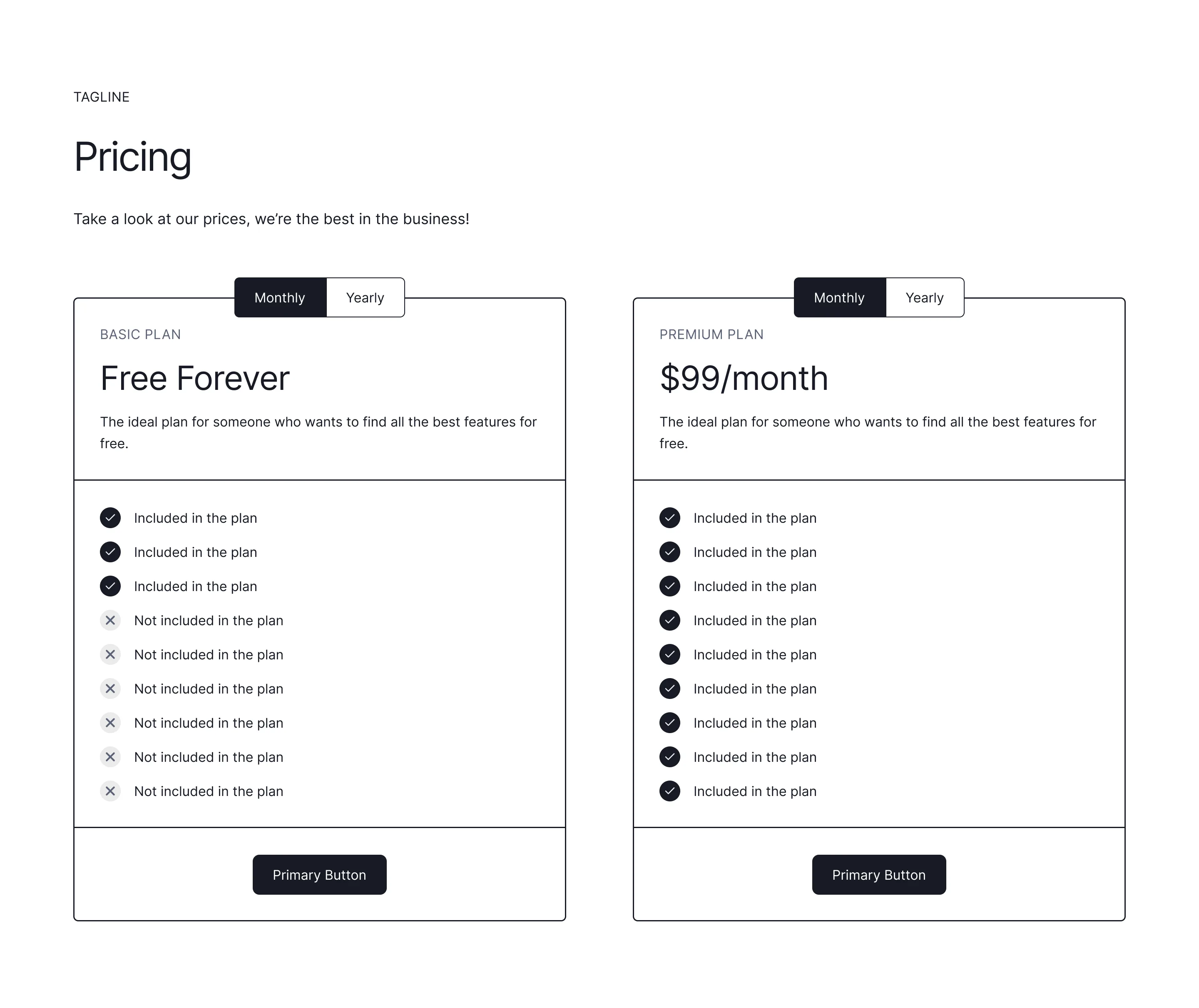 Pricing 012