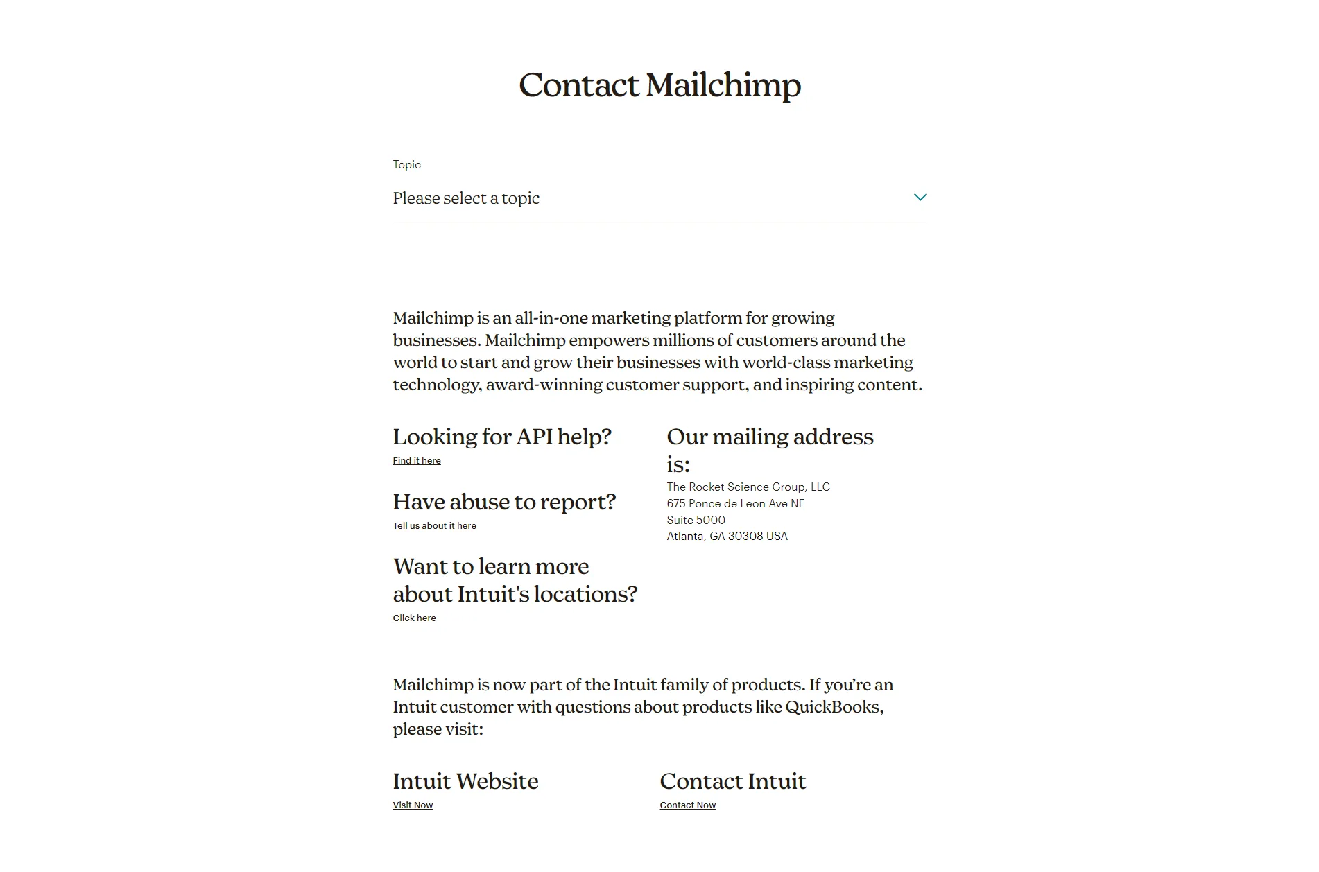 Contact