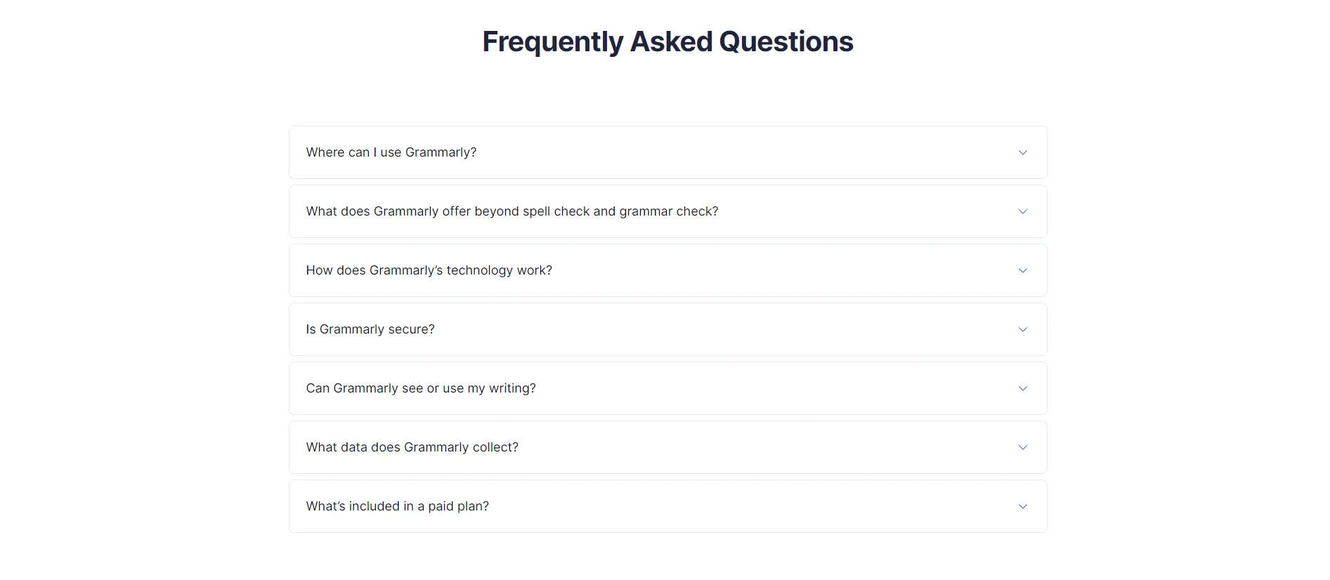 FAQ
