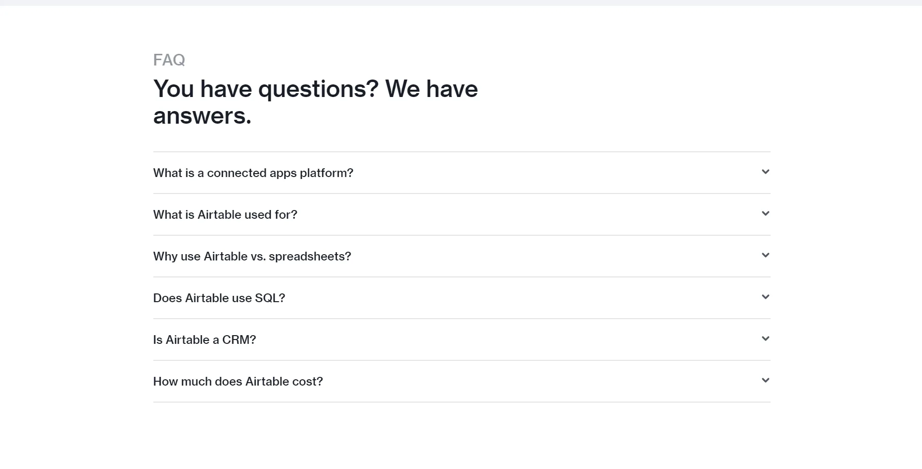 FAQ