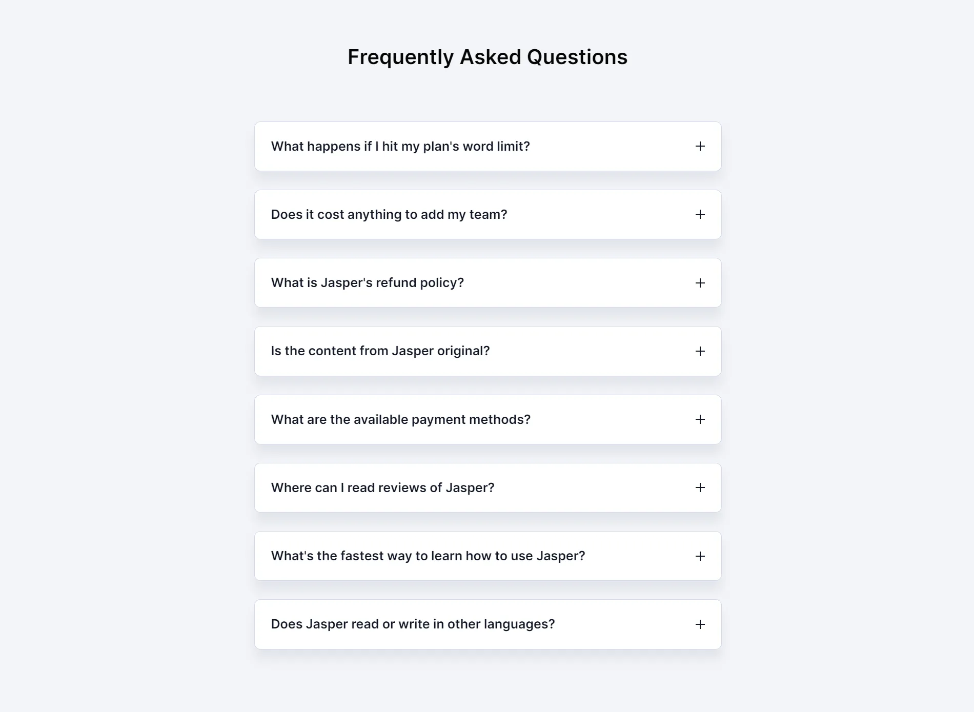 FAQ