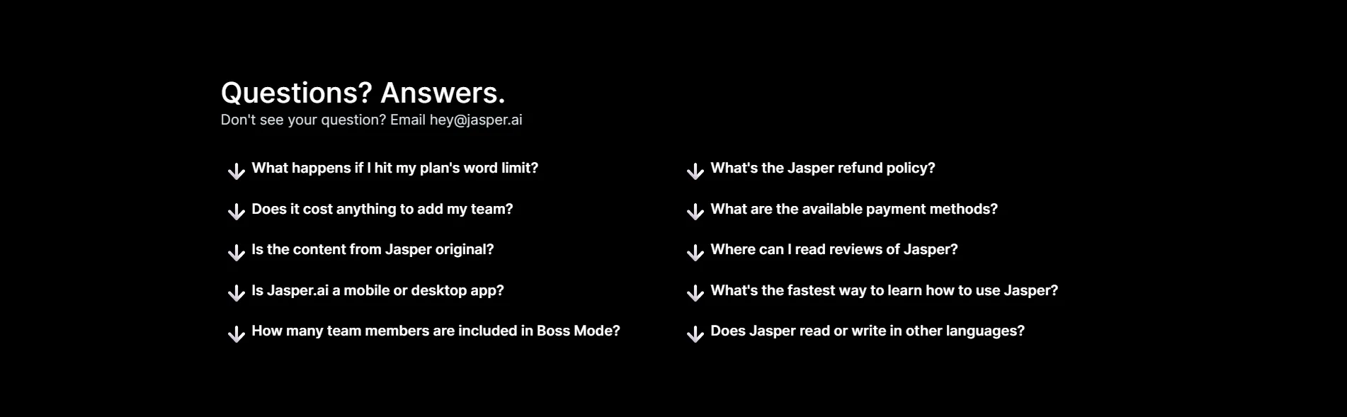 FAQ