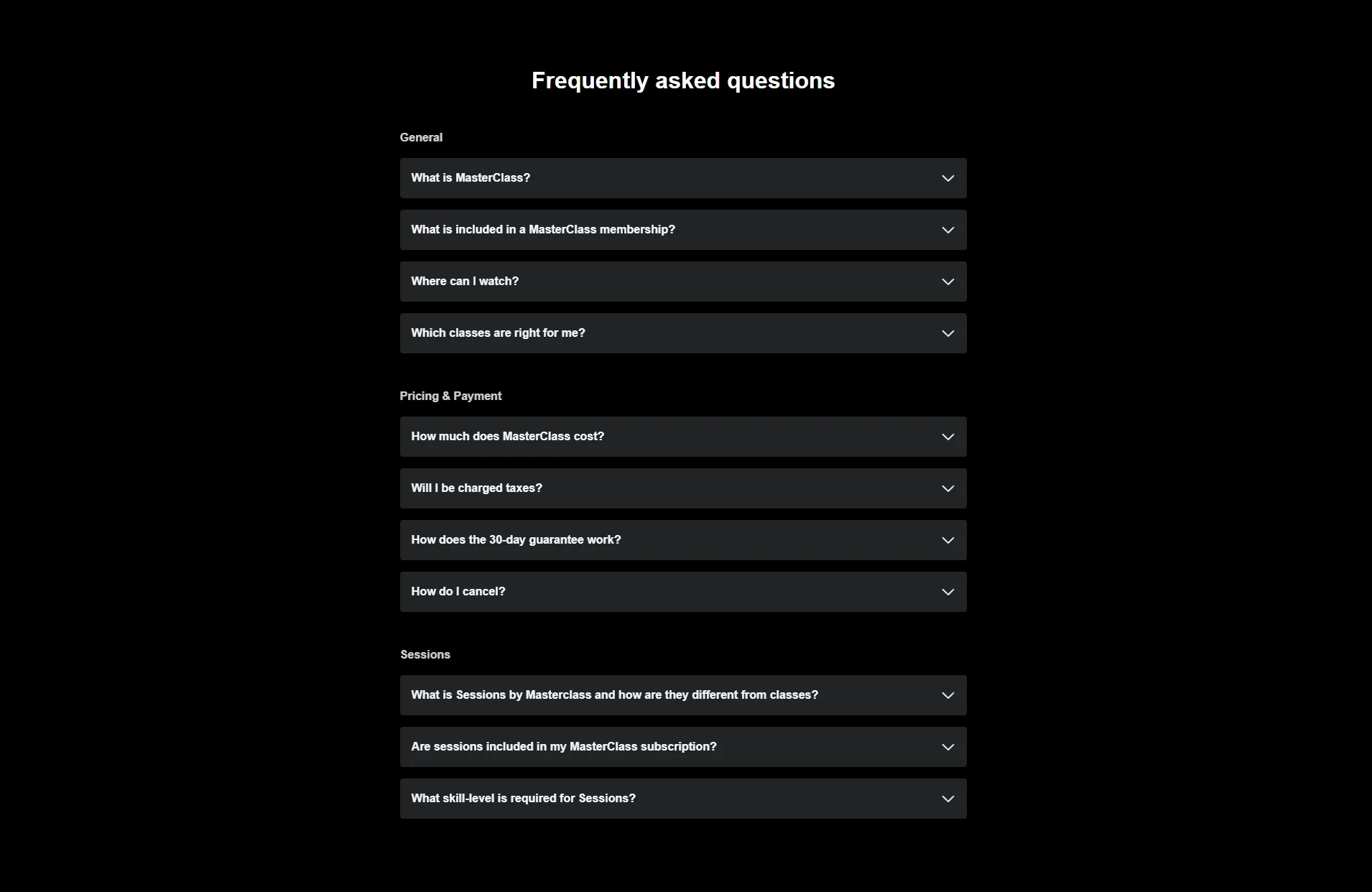 FAQ