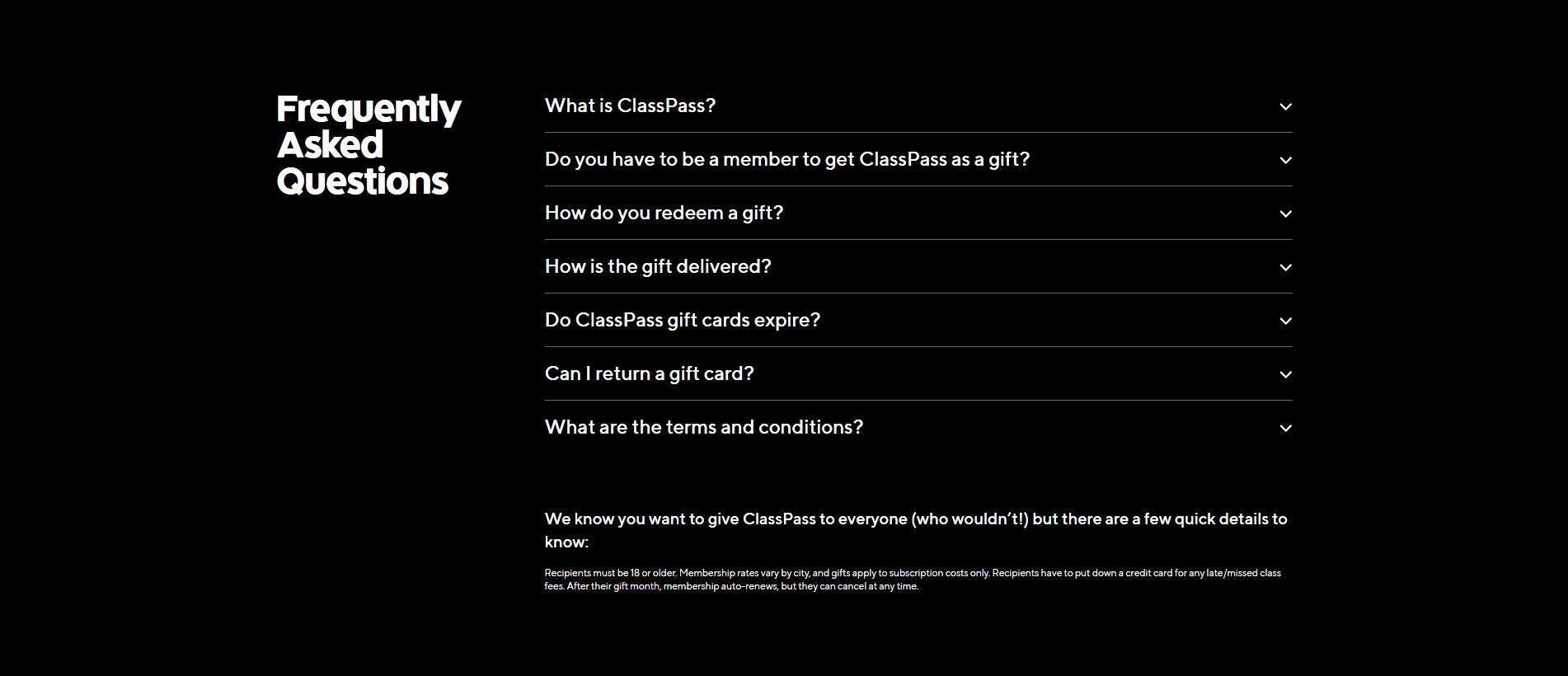 FAQ