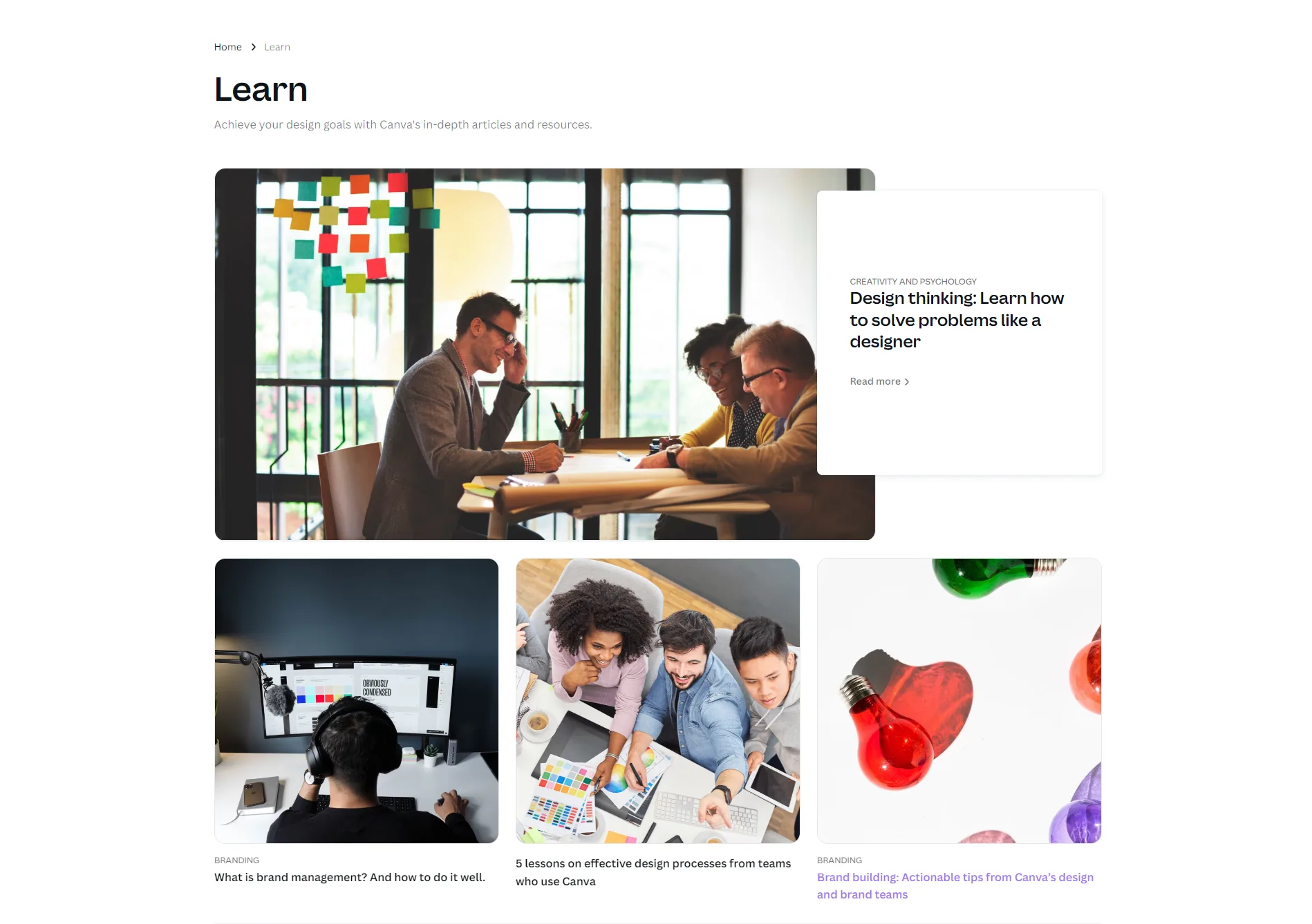Feature Section