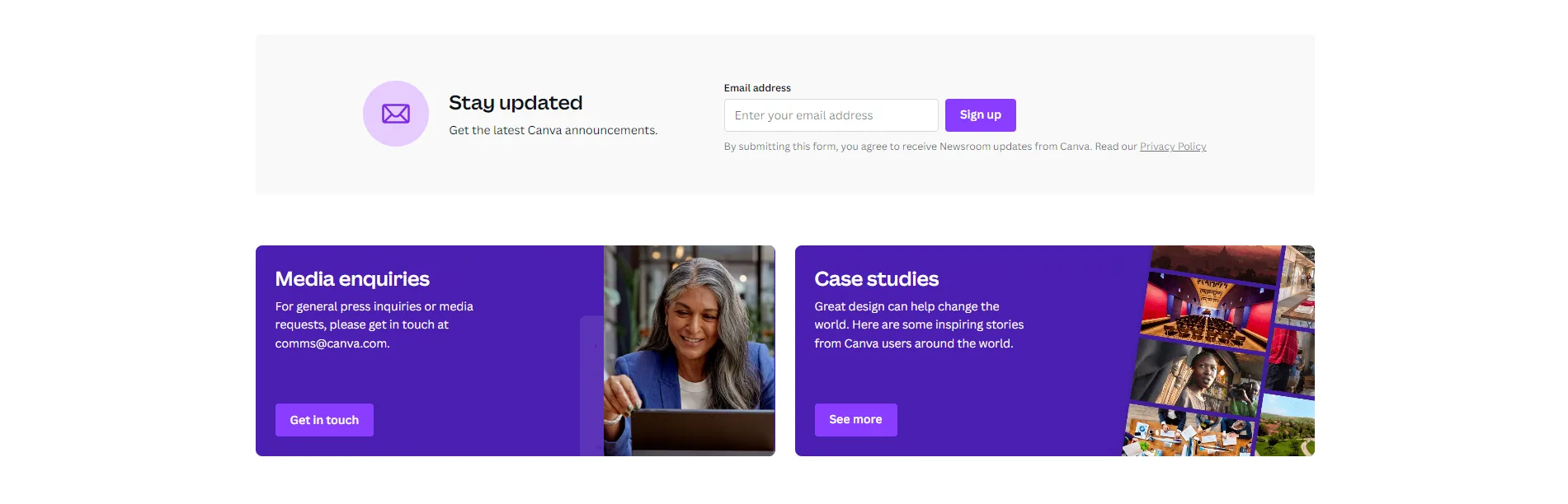 Feature Section