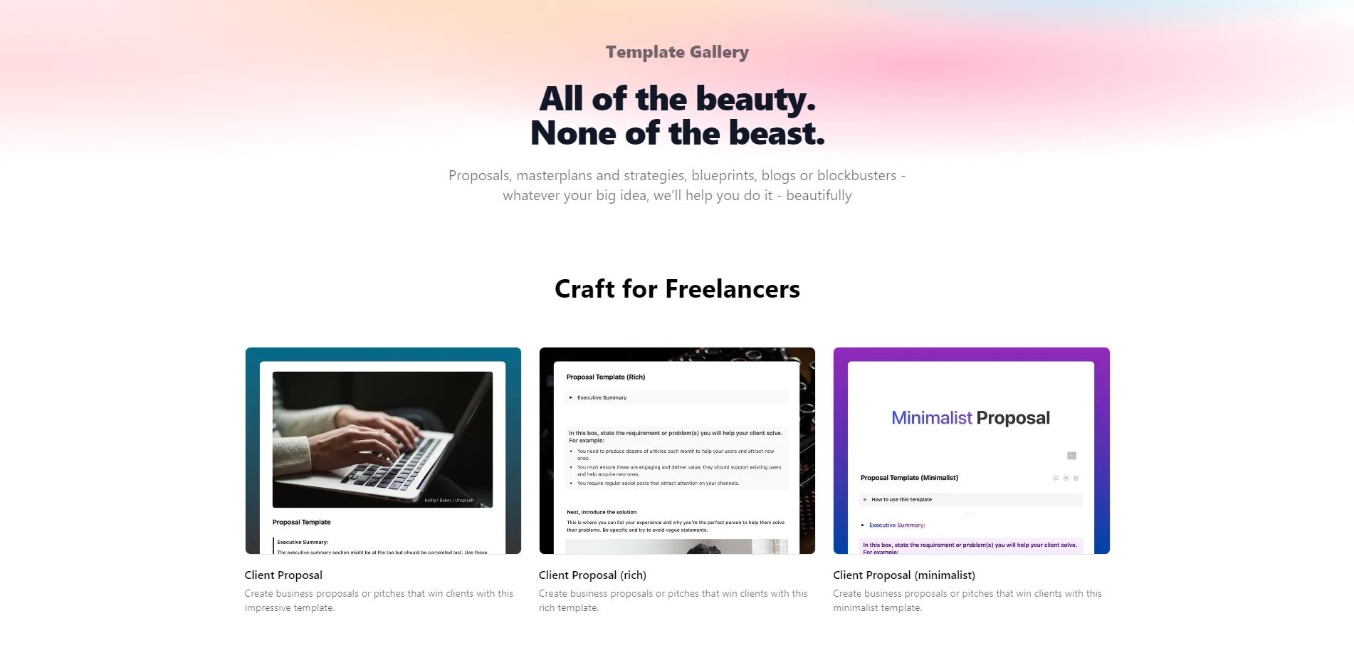 Feature Section