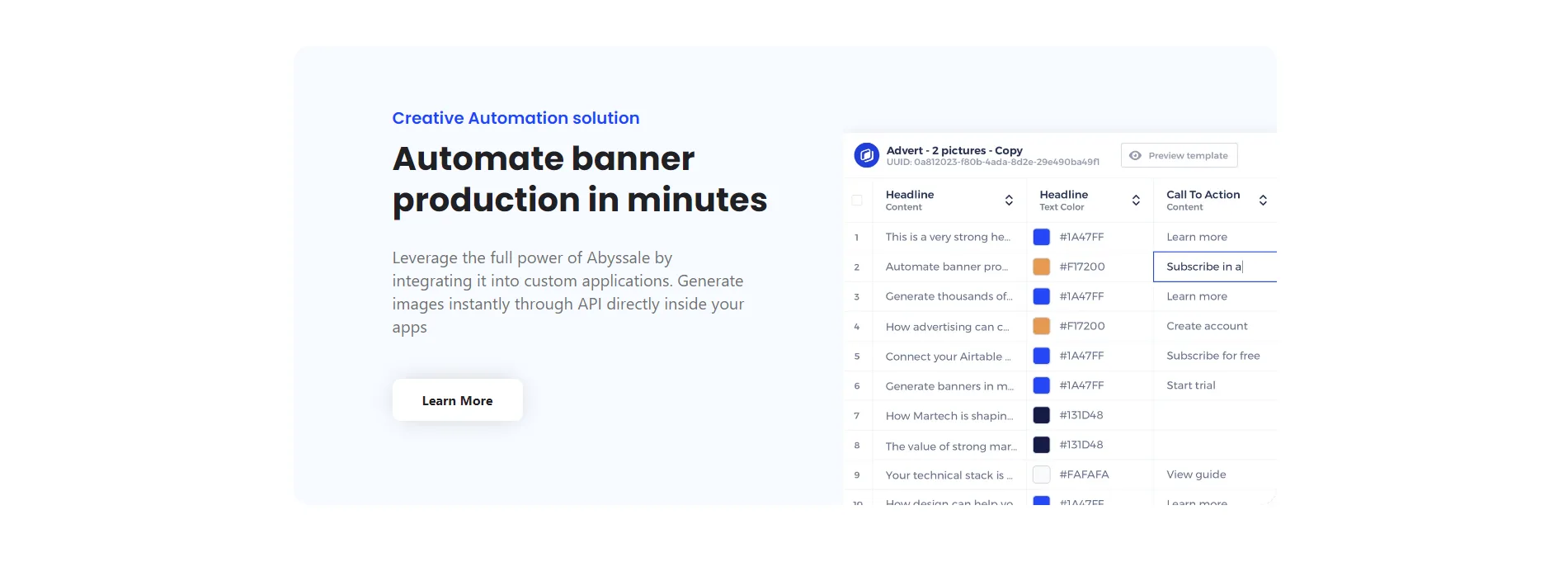 Feature Section