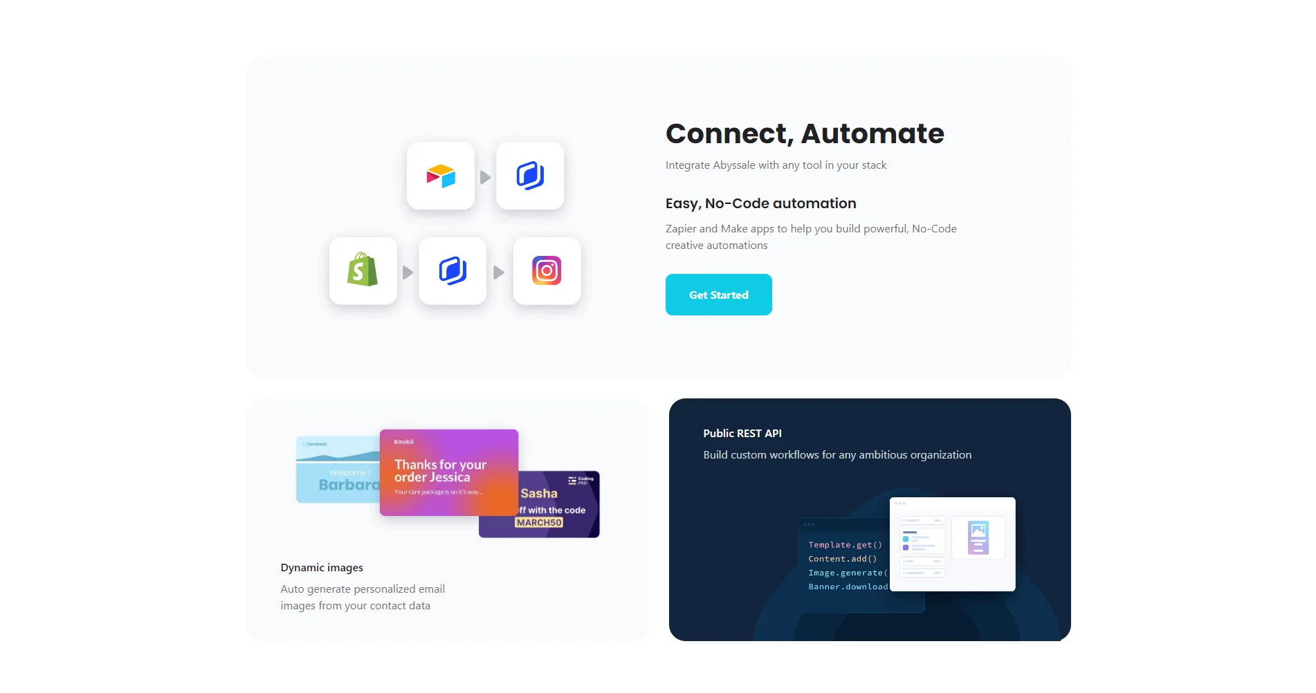 Feature Section