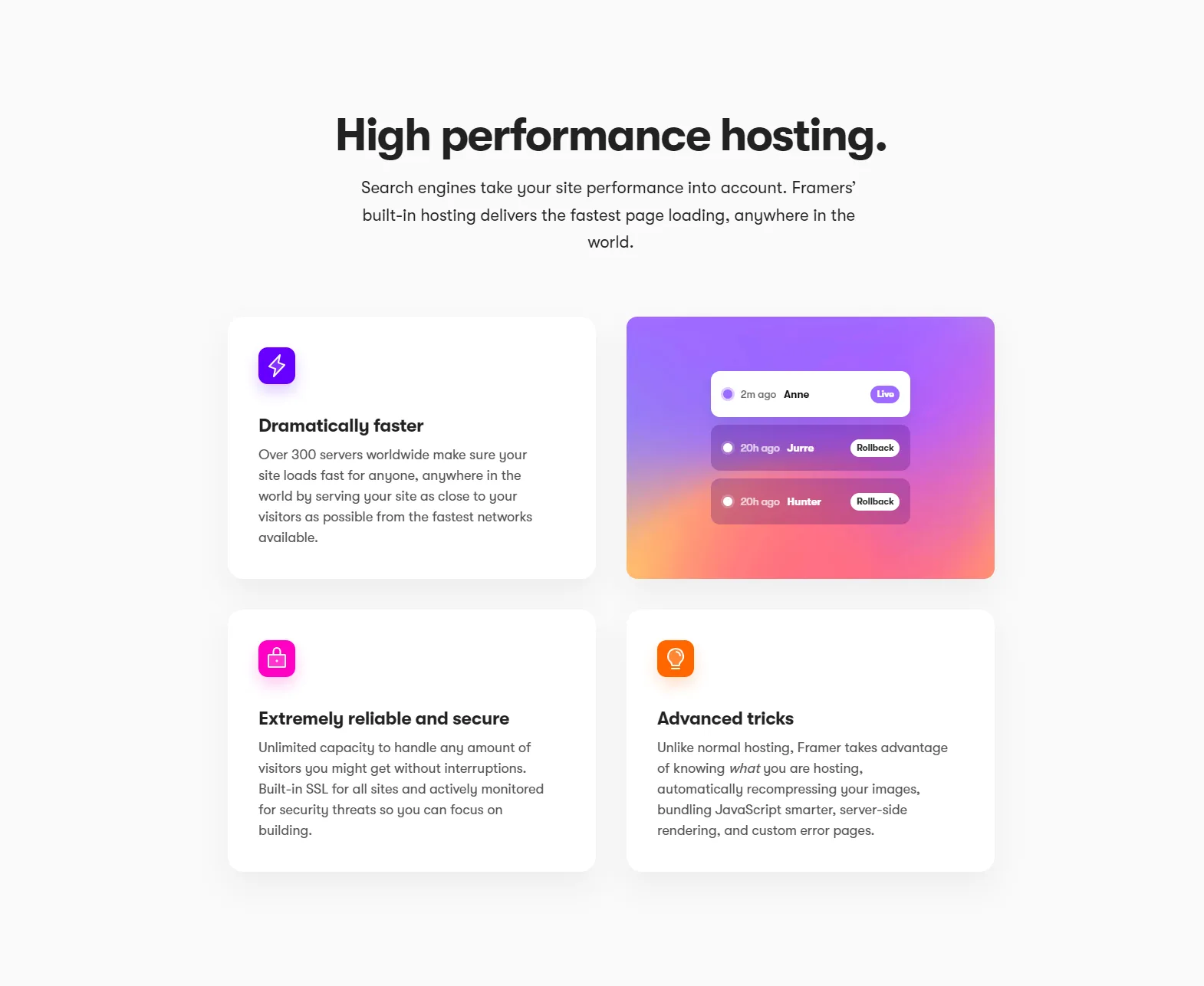 Feature Section