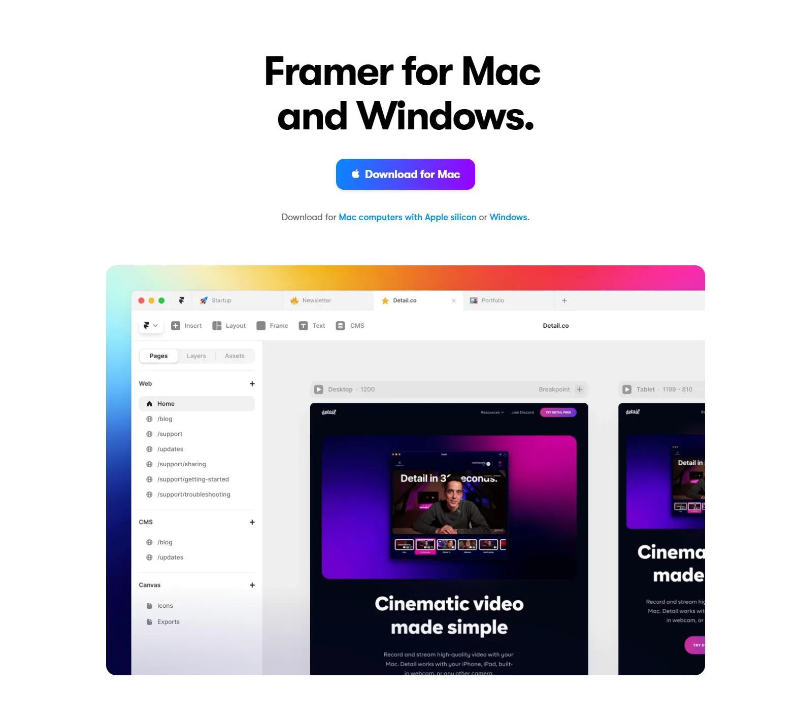 Feature Section