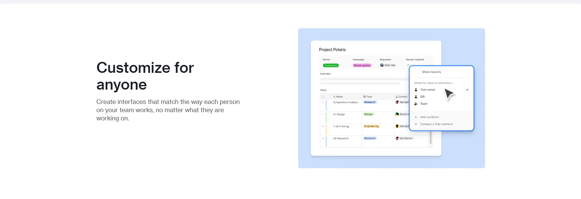 Feature Section