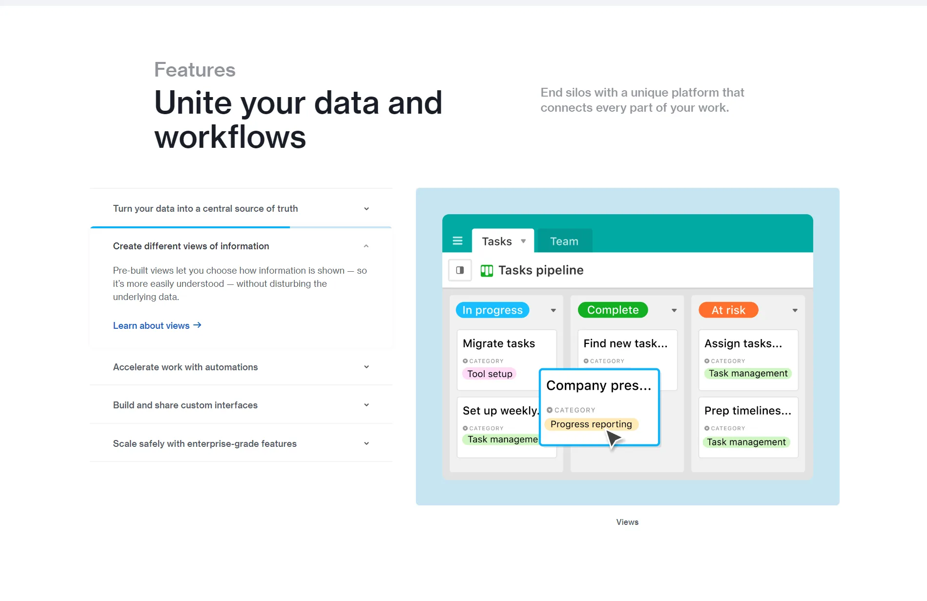 Feature Section
