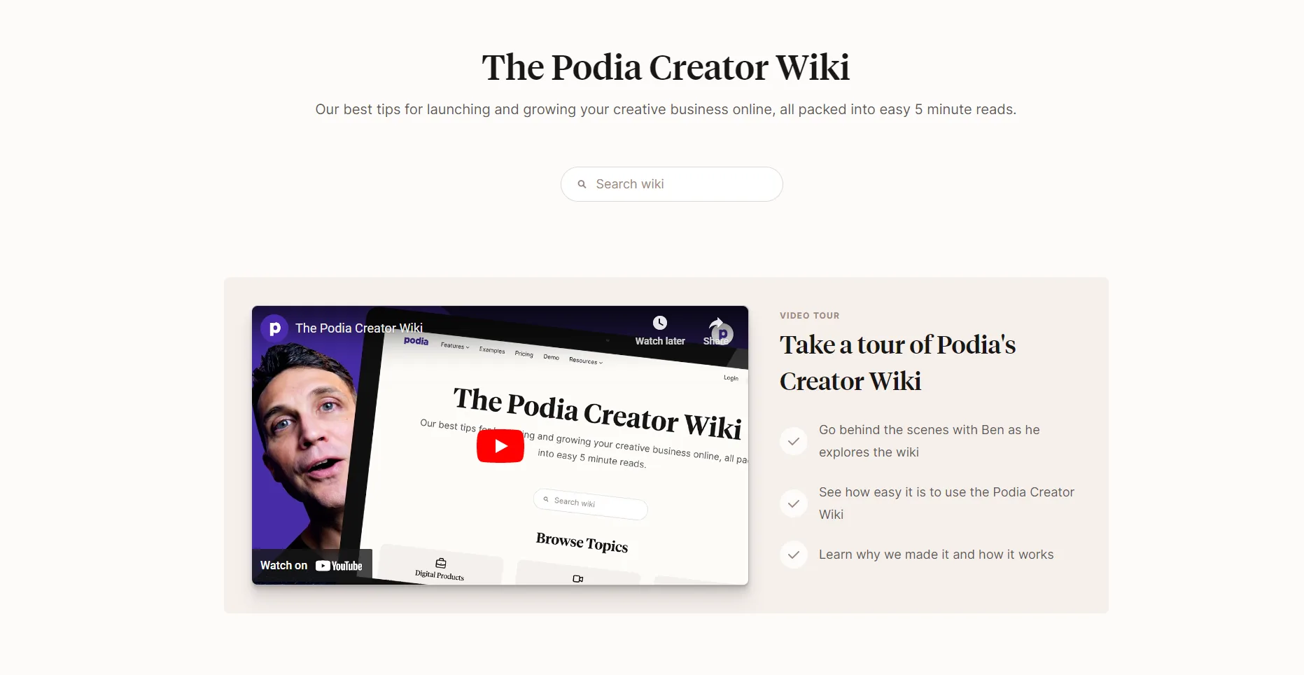 Feature Section