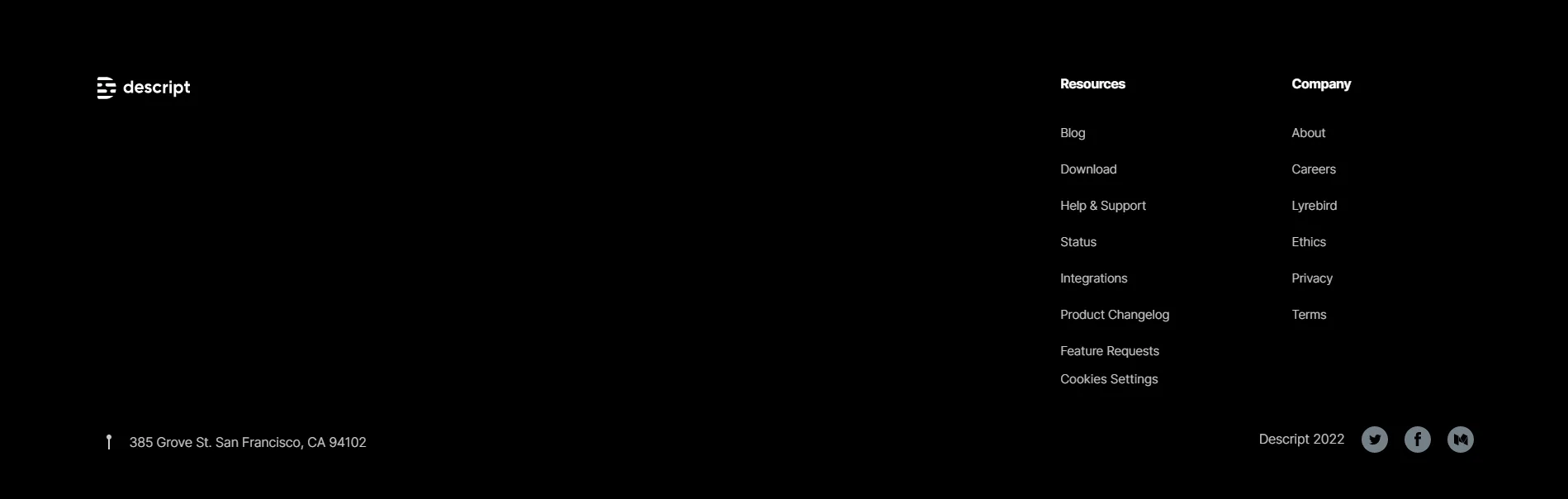 Footer