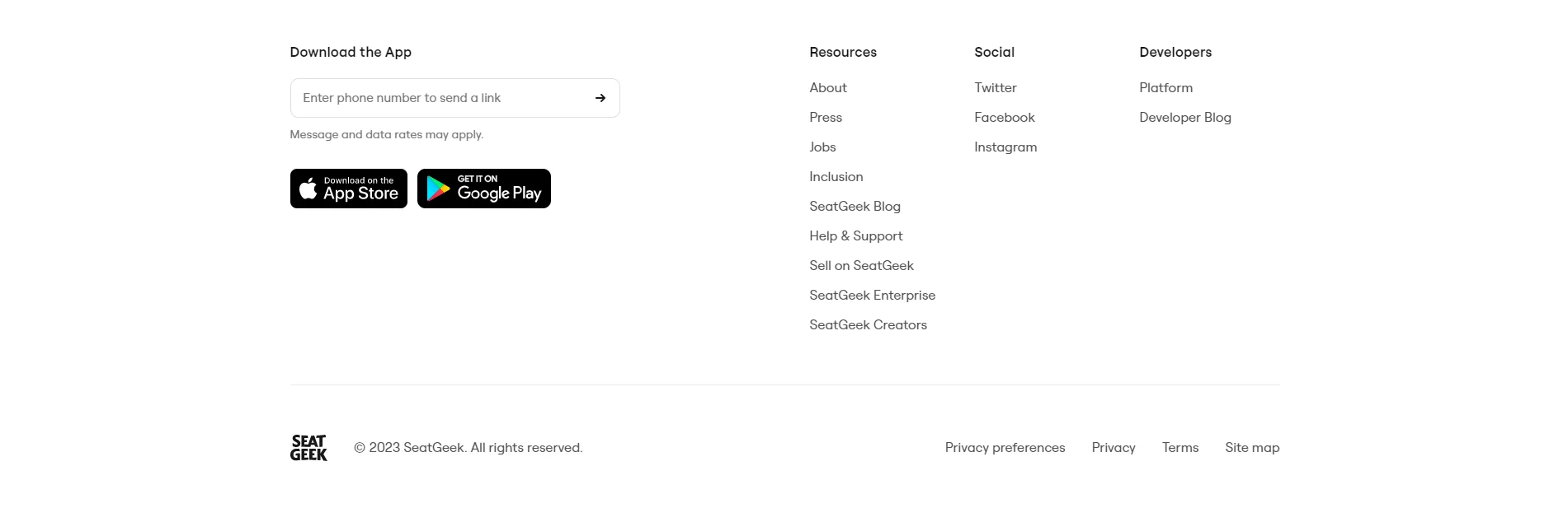 Footer