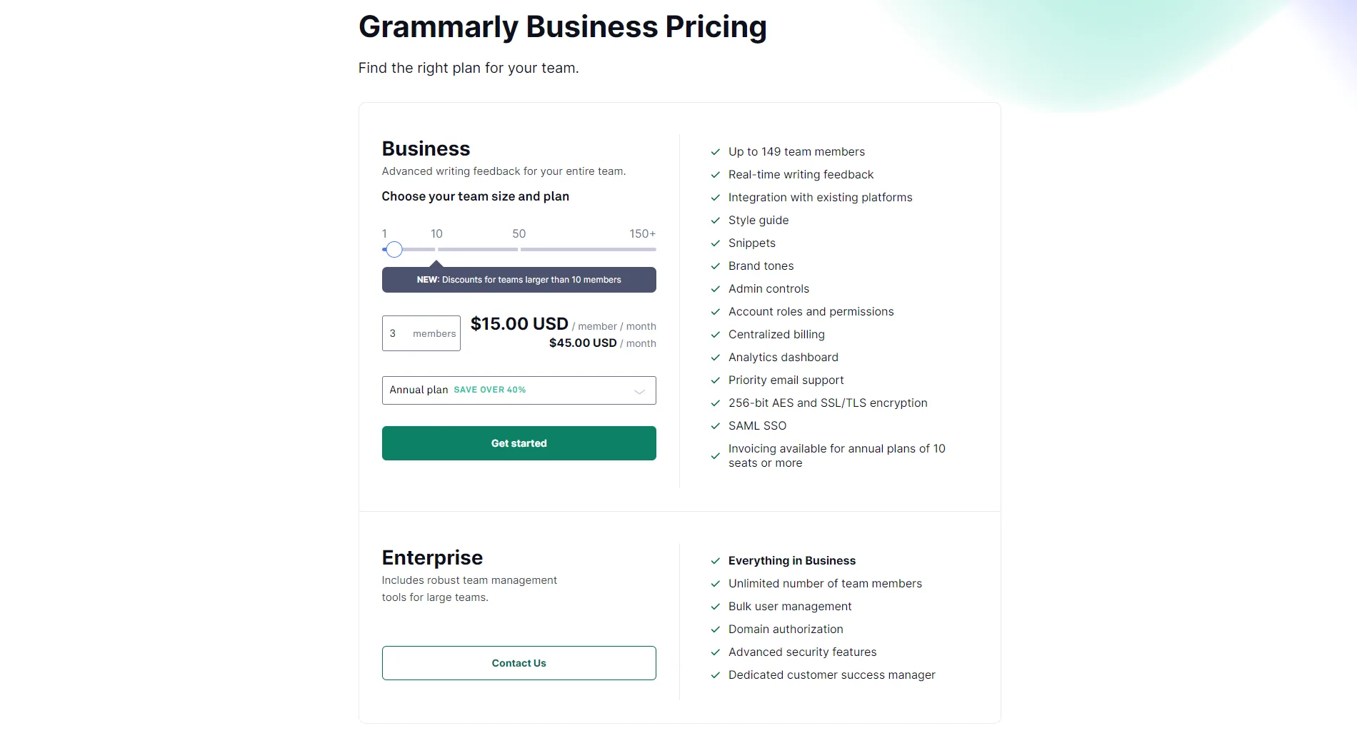 Pricing