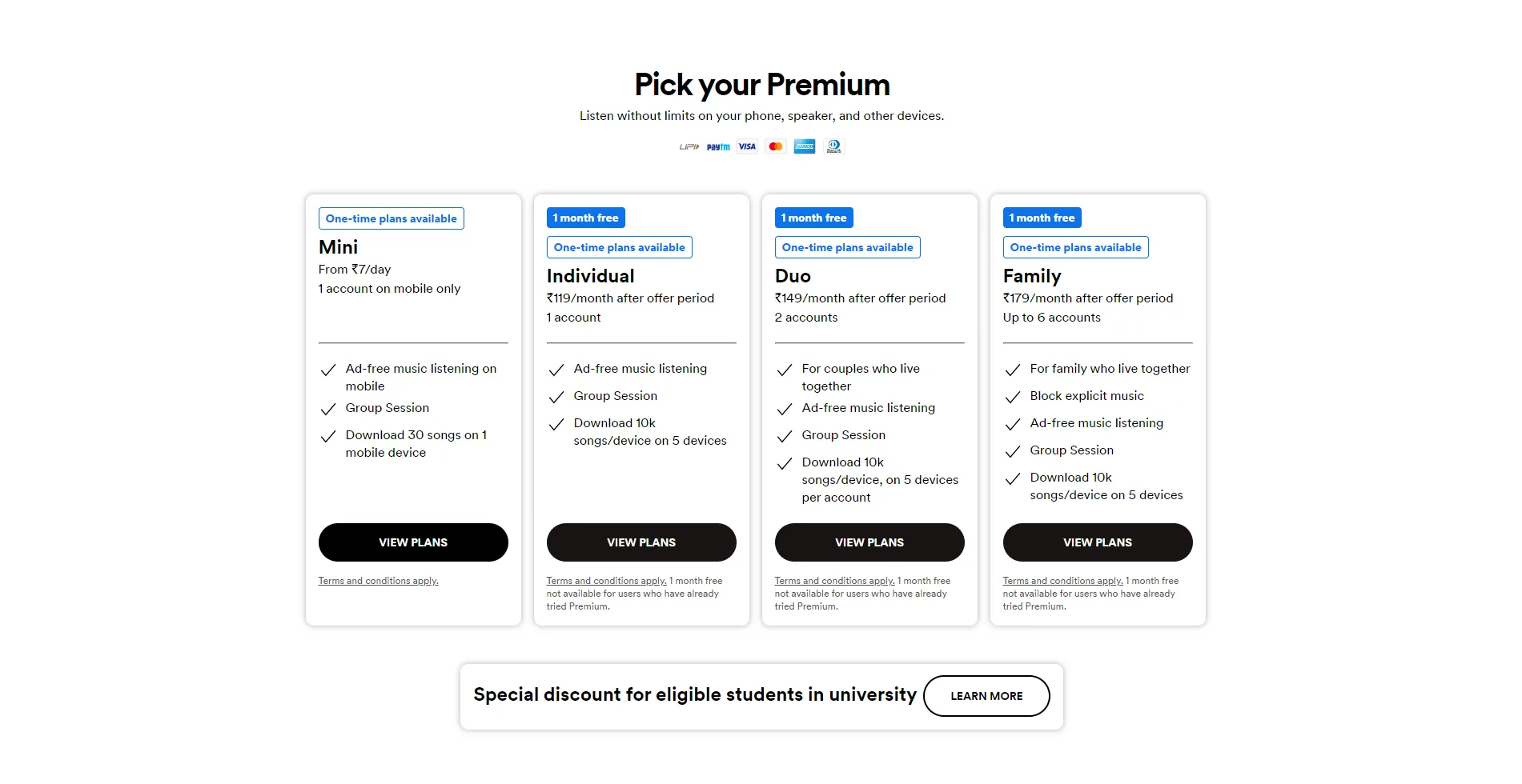 Pricing