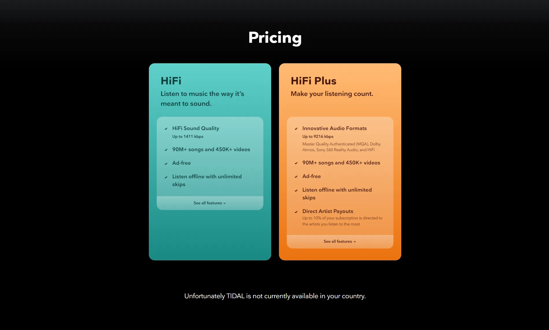 Pricing